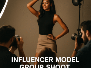 Influencer Model Group Shoot