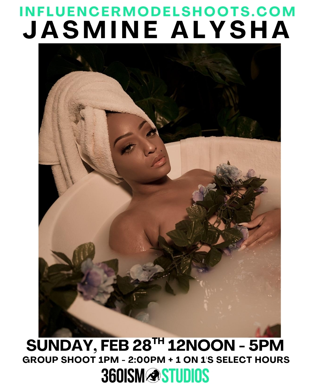 Model Jasmine Alysha– Private Shoot Feb 28th @ 360ism Studios - Image 7